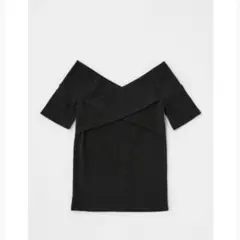即購入⭕️SALE✨️最終値下げ✨️MOUSSYクロスオフショルダーニット Fサイズ