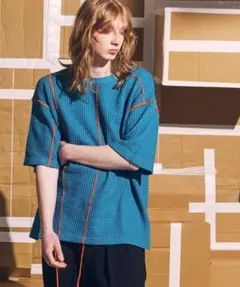 クルニ 25SS バイカラーメッシュサマーニット soe エトセンス マルニ 