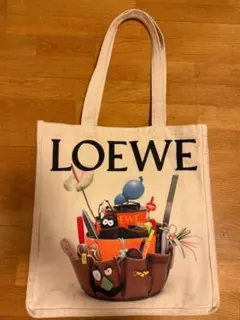 ロエベ LOEWE CRAFTED WORLD トートバッグ ジブリ ノベルティ - メルカリ