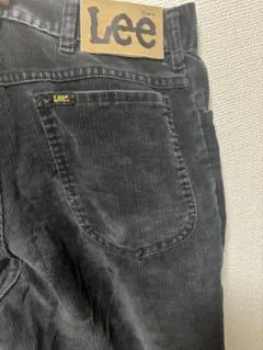 80s Lee コーデュロイパンツ usa製　ブラック