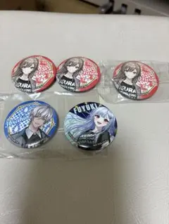 くら寿司のガチャ缶バッチ　にじさんじ