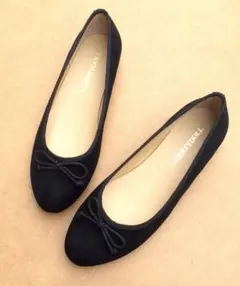 LIBERTYDOLL ブラック フラットシューズ 5323 3Lのサムネイル