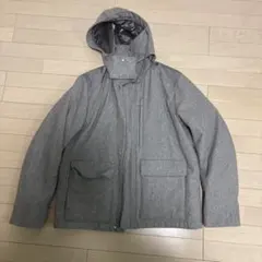 GLOBAL WORK グレー ダッフルコート