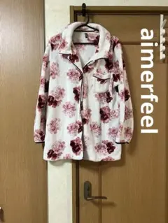 花柄フリースルームウェア（長袖）⭐︎今月中に処分します⭐︎のサムネイル