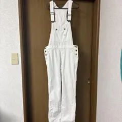 Lee ホワイト オーバーオール