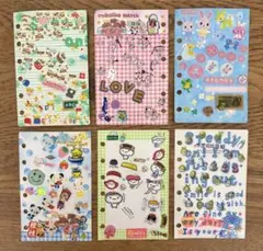 【レア】【当時品】平成レトロ シール シール帳 6シート