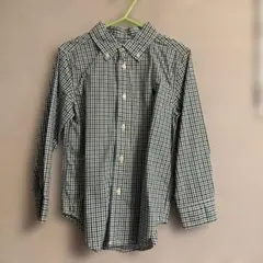 Ralph Lauren チェック柄長袖シャツ 4/4T 110