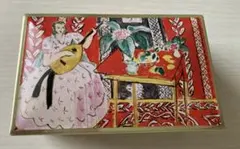 ゴンチャロフ ガルニエ　アンリ・マティス 「リュートを持つ女性」空き缶
