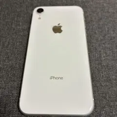 美品　修理履歴なし　iPhone XR ホワイト 64GB
