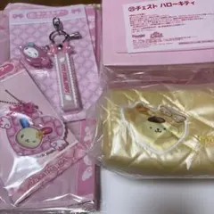 サンリオ当りくじ6点セット　マイメロ　ポム　キティ　ウサハナ