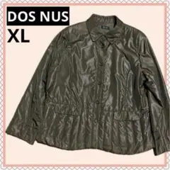 【美品】レア DOSNUS オリーブグリーン 中綿ジャケット アウター キュプラ