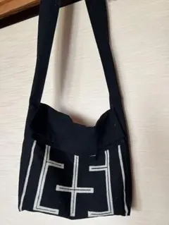 ハンドメイドの斜め掛けバック　内ポケット付き