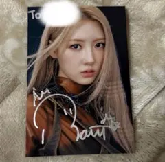 BABYMONSTER サイン入りポストカード