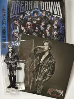 匿名＊藤原樹アクリルスタンドBREAK IT DOWNアザジャCDアクスタセット