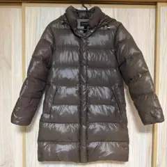 (冬物処分セール)Gymphlex ブラウンダウンジャケット