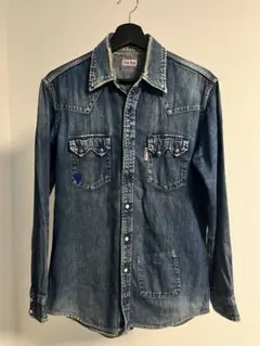 BLUE BLUE ブルーブルー デニムウェスタンシャツ レア 90年代