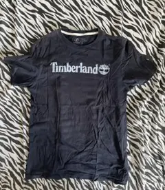 Timberland 黒 Tシャツ Mサイズ　短丈　cityboy フェード