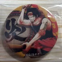 ONE PIECE ワンピース　エース　輩　缶バッジ　MATSURI