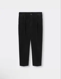 GU コーデュロイ ワイド イージーパンツ メンズ Sサイズ 黒