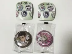 鬼滅の刃　くら寿司　缶バッジ【悲鳴嶼行冥&甘露寺蜜璃】