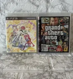 PS3 ソフト テイルズオブグレイセス エフ グランドセフトオート IV
