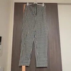 ZARA ギンガムチェック パンツ