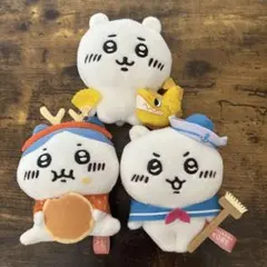 ちいかわご当地ぬいぐるみキーホルダー3種