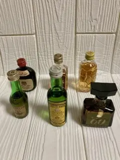 ミニボトル ウイスキー コニャック 8本セット - メルカリ