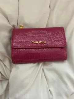 【新品未使用】miu miu 長財☆クロコ型押し リボン 新品未使用】miu miu 長財☆クロコ型押し リボン - メルカリ