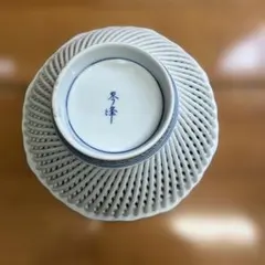 陶器製青花柄ボウル