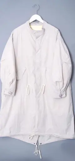 Revo． レヴォ CNツイル スタンドカラー モッズコート アイボリー