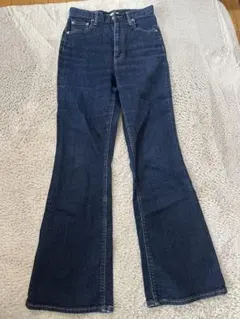 SLY JEANS ダークブルー フレアパンツ