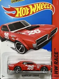 Hotwheels ‘68 MERCURY COUGAR レッド