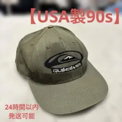 【USA製90s希少ヴィンテージ】クイックシルバーQUICKSILVERキャップ