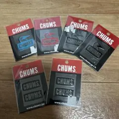 CHUMS チャムス　エンボスステッカー　ロゴ　ブービーバード　6枚のサムネイル
