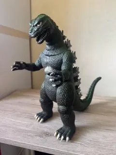 ゴジラ（インペリアル社）タグ付美品・ゴム製フィギュア大 ゴジラ（インペリアル社・他）ゴム製ビッグサイズフィギュア2体
