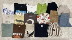 男の子　110・120サイズ　まとめ売り　夏 Tシャツ 半ズボン