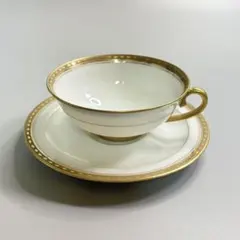 リモージュ ジャメセニョール 金彩カップ&ソーサー 未使用 美品 - メルカリ