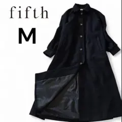 美品✨fifth M 黒 ロングコート