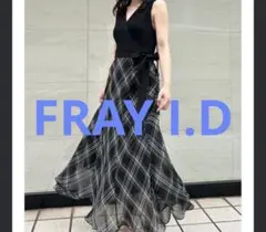 2026年最新】FRAY I.D 柄：チェック レディース ノースリーブ ニット
