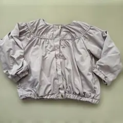 薄ピンク紫色フリルジャケット