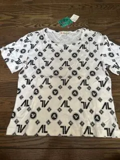 ANDRELUCIANO 半袖 Tシャツ 総柄 ホワイト Mのサムネイル