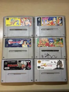 スーパーファミコン　ソフト　まとめ売り6本