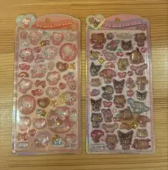 正規品　日焼け　キティ　うるちゅるポップシール　サンリオ　2枚セット