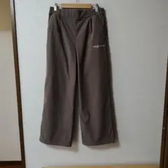 mozコーデュロイワイドパンツ