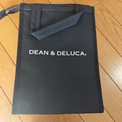 DEAN&DELUCA クーラーバッグ ブラックM 保冷バッグ ファスナー付き