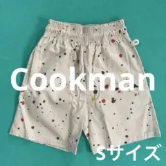 Cookman ハーフパンツ Sサイズ スプラッシュ 総柄 ベージュ クックマンのサムネイル