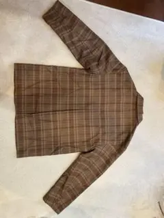 ジャガードチェックジャケット