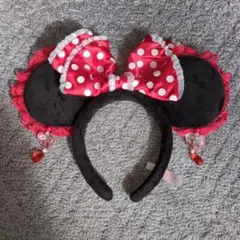ミニーマウス風カチューシャ
