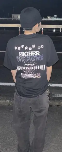 HUF Tシャツ メンズ ハフ ブラックTシャツ ストリート スケーター